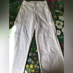 American Eagle| White Carpenter Pants